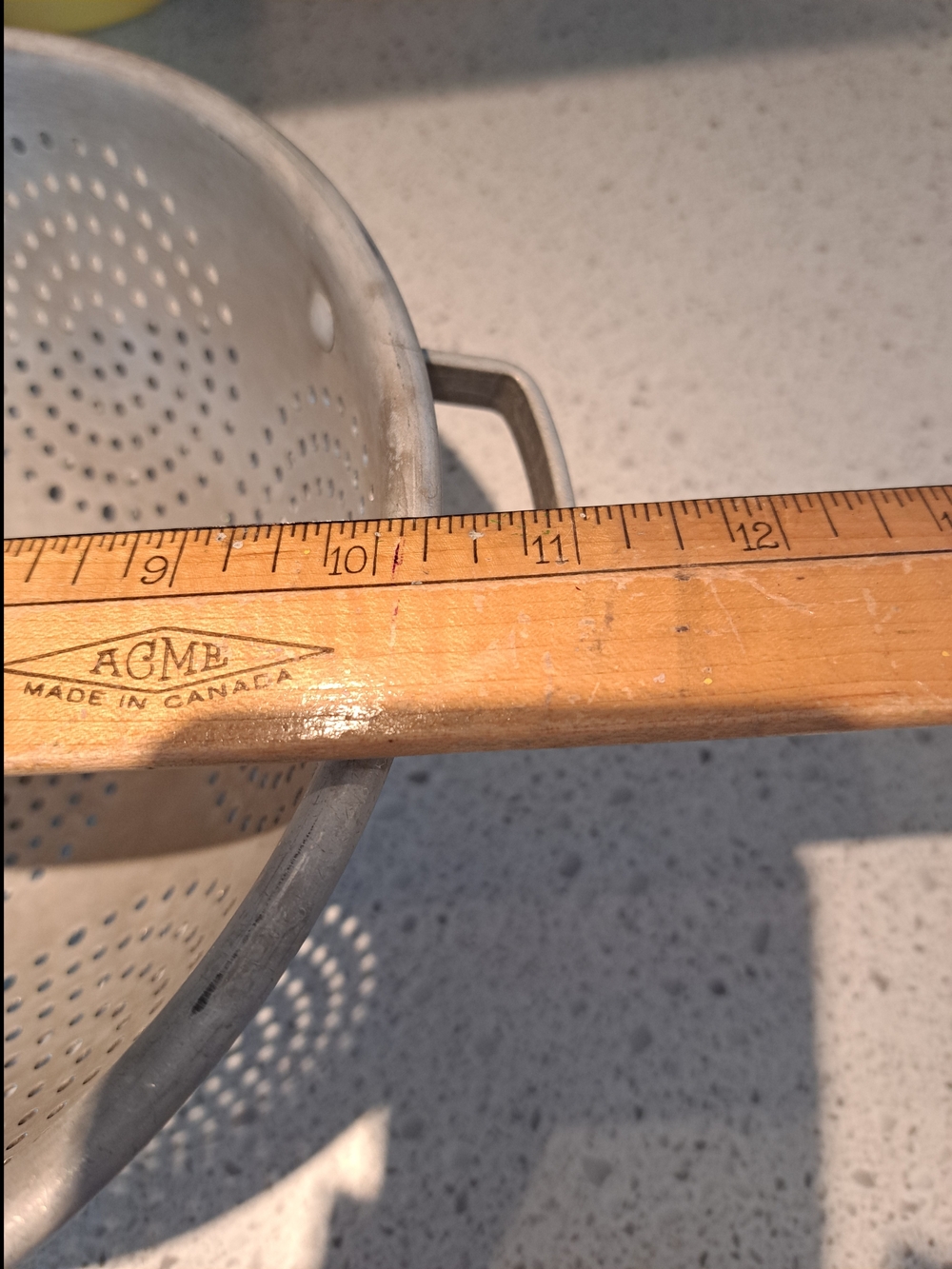 Vintage Metal Kitchen Colander - Picture 5 of 5